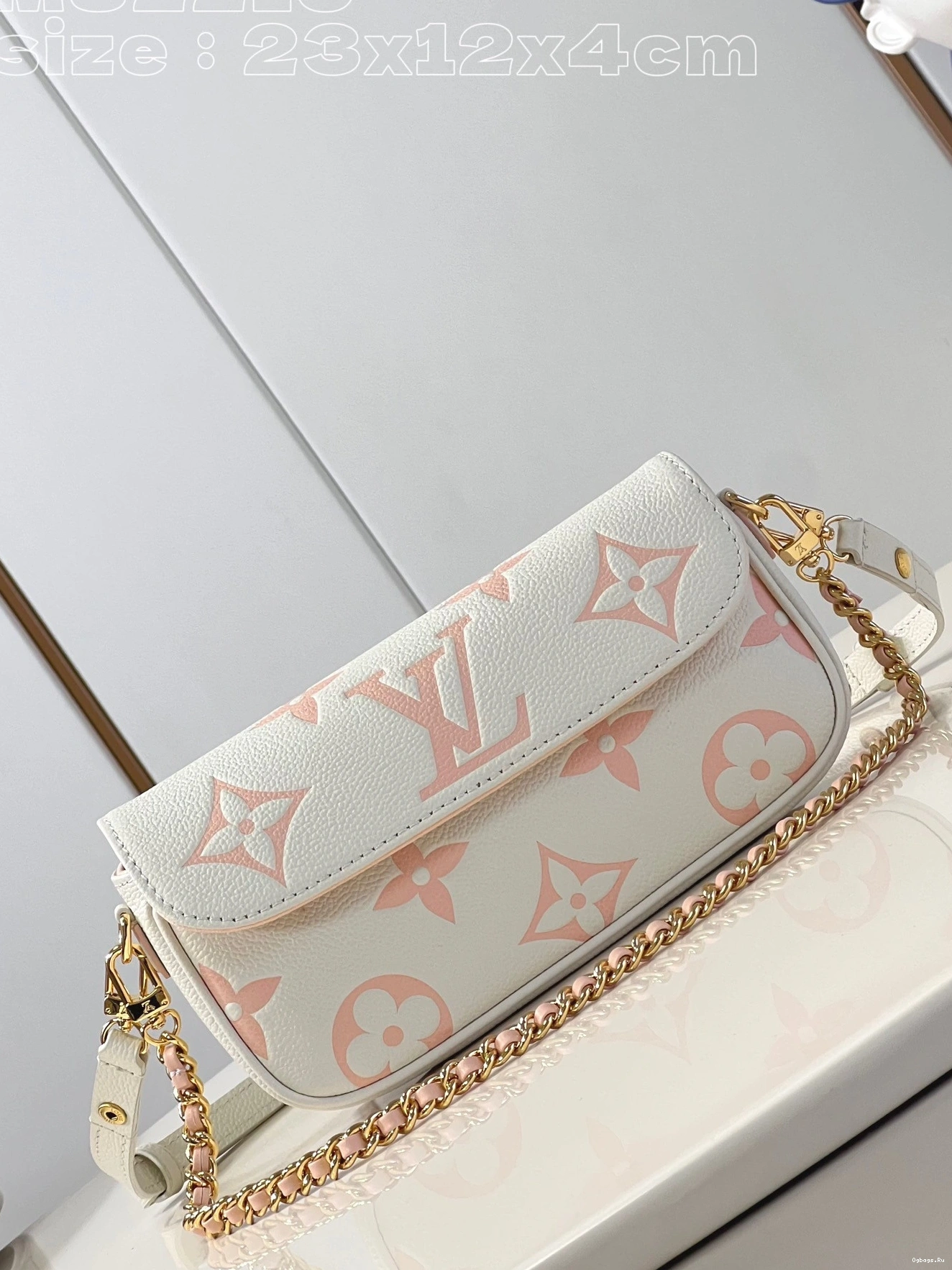 VUITTON Wallet Ivy-23.5*12*4.3cm on Chain LOUIS 0701